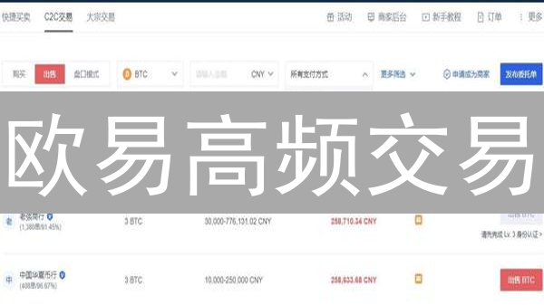 欧易高频交易：如何利用API掘金？速度制胜的秘密！