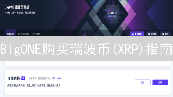 BigONE购买瑞波币(XRP)指南：新手也能快速上手！