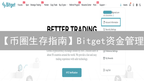 【币圈生存指南】Bitget资金管理：告别韭菜，稳健盈利！